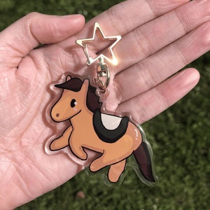 Stardew Valley Horse Keychain