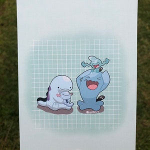 PKMN Happy Family Postkarte Kunstdruck