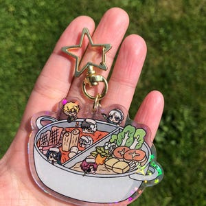 Gangsters Hot Pot Keychain