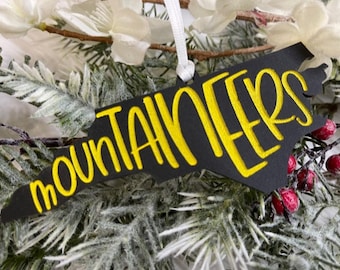 Appalachian State University Christmas Ornament 2022 App State Ornament | Etsy