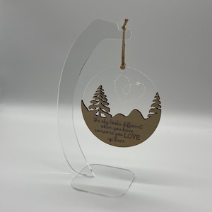 Clear Acrylic Ornament Stand | Ornament Stand | Ornament Display | Two Styles | Please read description!