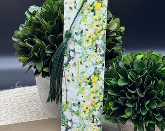 Abstract Floral Themed Bookmark | Floral Bookmark | Abstract Floral bookmark | Gift for Book Lover | Gift for Kids | Gift for Her | Favors