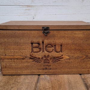 Personalized Pet Urn laser engraved