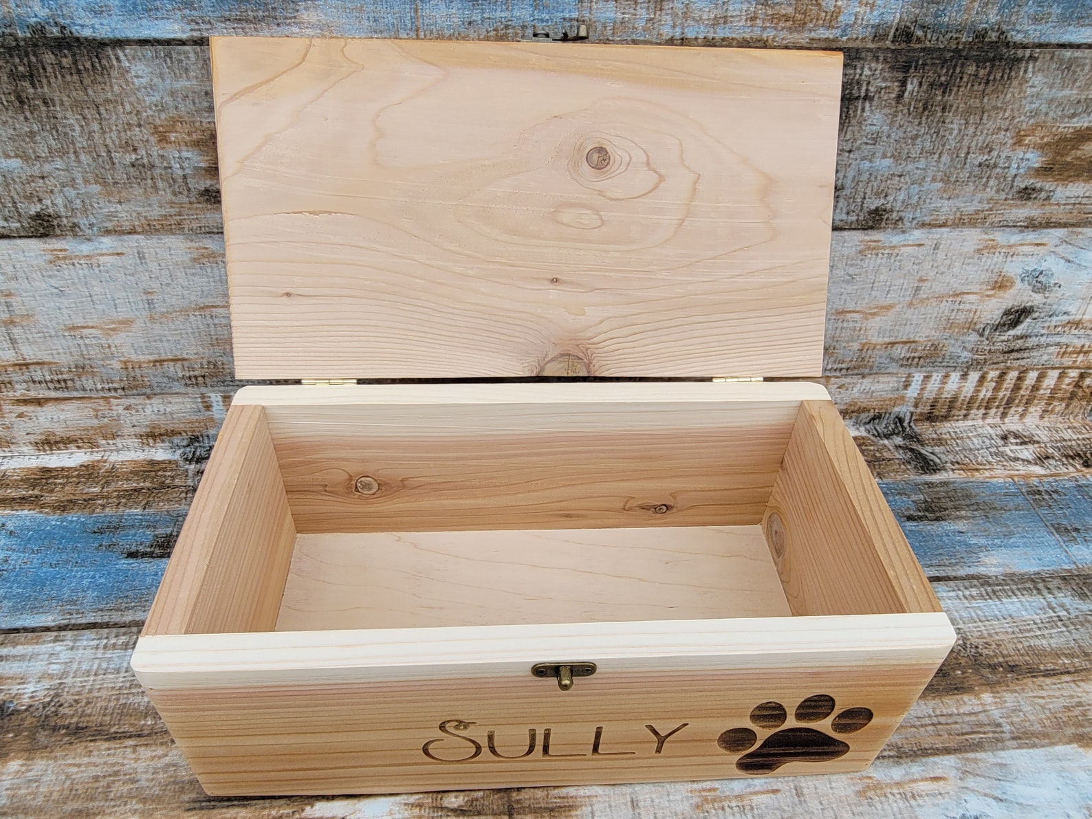 Dog Memorial Box Pet Keepsake Box Pet Memorial Pet Urn Etsy