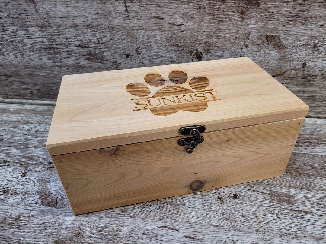 Personalized Keepsake Box dog Keepsake Box Cat Keepsake Box pet