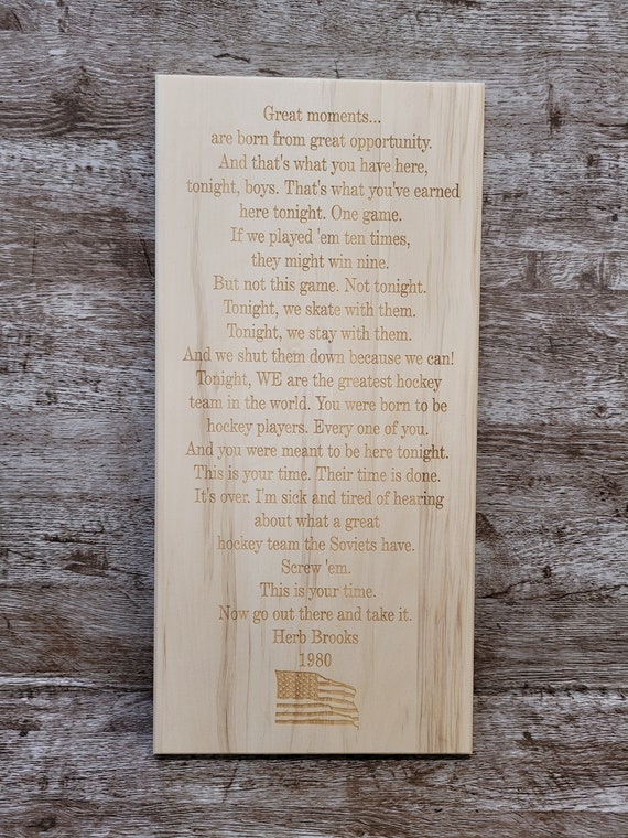 Herb Brooks Speech In Words