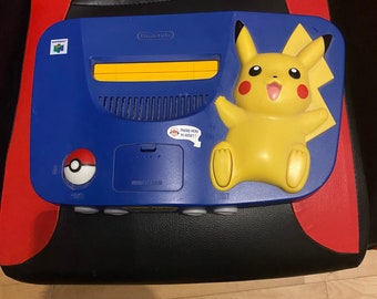 Pikachu N64 Etsy