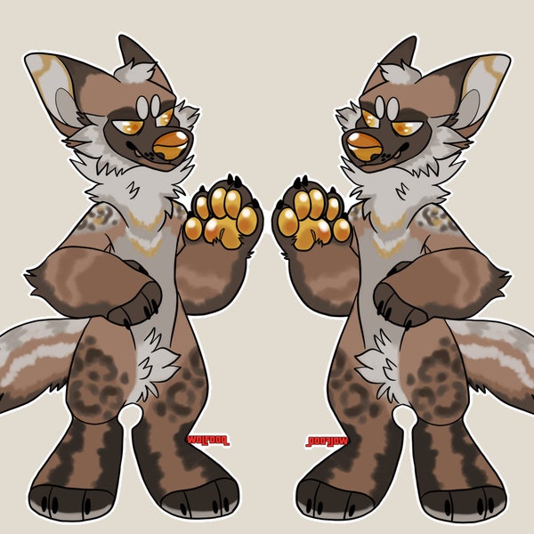 Fursona German Shepherd - Etsy