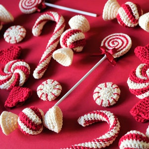 Yummy Christmas Candy, crochet pattern, digital download image 3