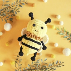 Bella the Bee Collection, crochet pattern bundle, amigurumi, digital download image 3