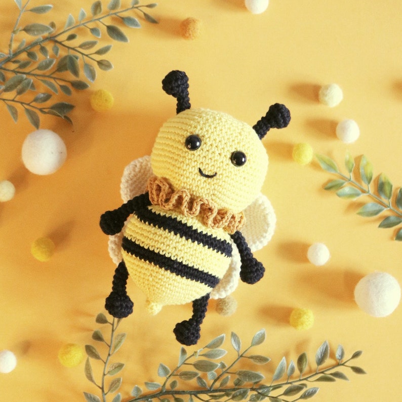Bella the Bee Collection, crochet pattern bundle, amigurumi, digital download image 3
