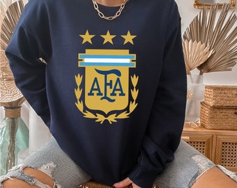 Argentina World Cup Sweatshirt, Custom World Cup Sweatshirt, Argentina Soccer Sweatshirt, World Cup Argentina Sweater,Argentina Soccer Shirt