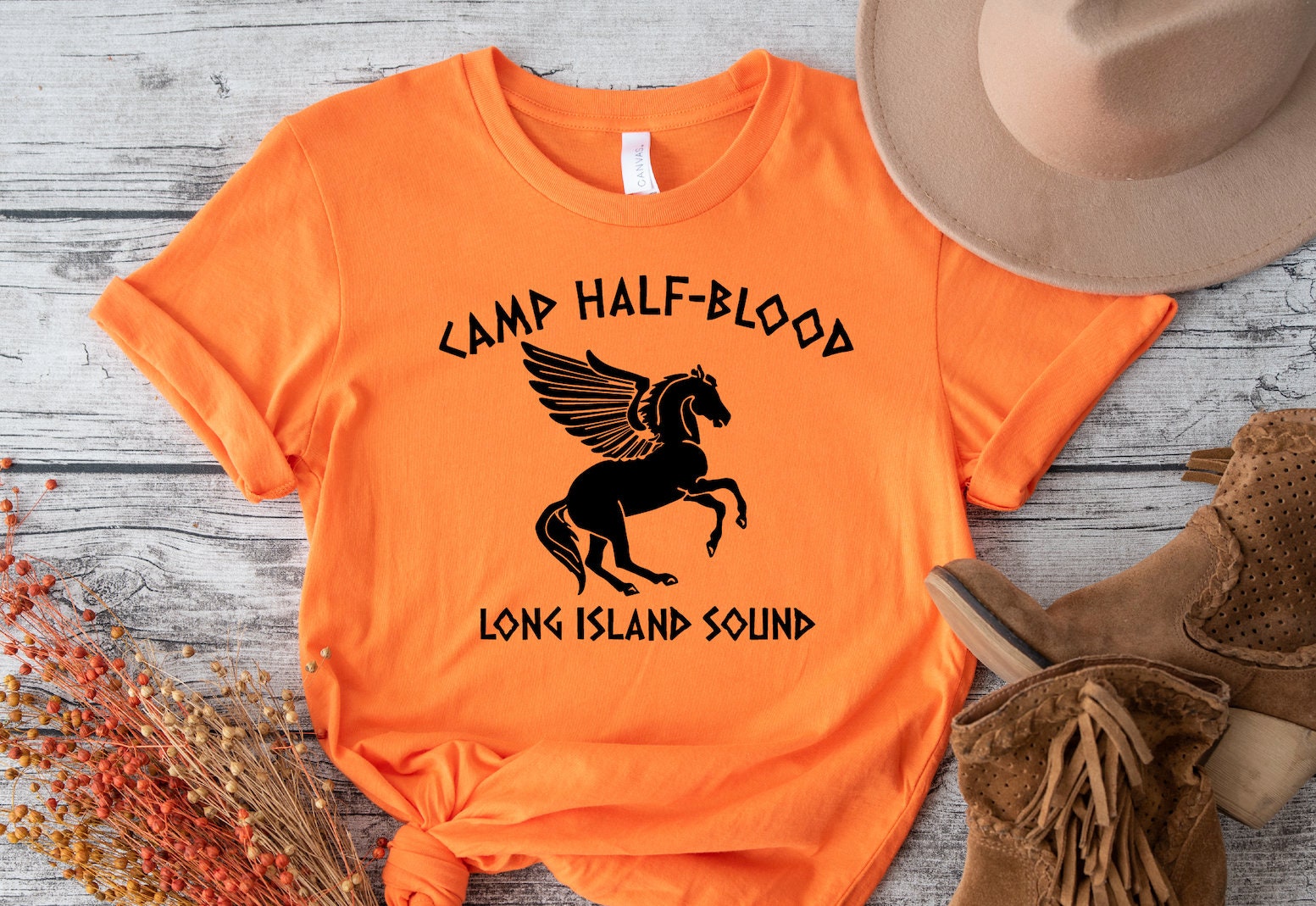 Camp Half Blood T-Shirt Long Island Sound Camp Jupiter Greek