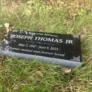 Memorial Stone for Mom Dad, Personalized in Loving Memory Memorial ...