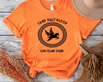 Camisa del Campamento Mestizo, Camisa del Número de Cabina del Campamento Mestizo, Campamento Júpiter, Ramas de las Crónicas Mestizas, Dioses Grises, Camisa de Percy Jackson