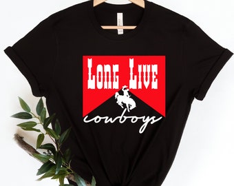 Lang Leve Cowboys Shirt, Western Rodeo Shirt, Western Shirt, Cowboy Shirt, Country Shirt, Wild West Shirt, Cowgirl Shirt, Cowboy Killer Shirt