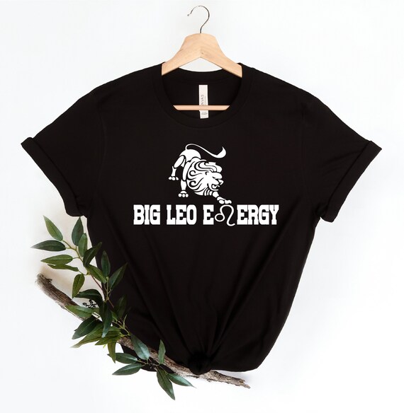 Big Leo Energy Shirt, Leo Shirt, Leo Gift Astrology Shirt, Zodiac