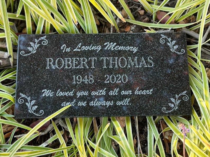 Memorial Stone for Mom Dad Personalized in Loving Memory - Etsy
