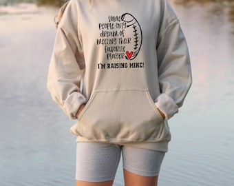 Football Mom, Football Mom Hoodie, Football Mom Hoodie, My Boy Football Hoodie, Glitter Football Hoodie, Custom Football Hoodie, Football