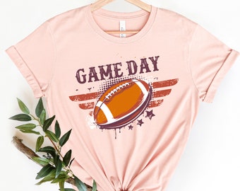 Game Day Shirt, Zondag Voetbal Shirt, Voetbal Shirt, Voetbal Seizoen Shirt, Game Day Vibes, Populaire Game Day Shirt, Football Mom Shirt
