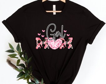 Girl Mom Shirt, Girl Mom, Girl Mom T-Shirts, Mom of Girls, Mom of Girls Shirt, Mom of Girl T-Shirt, Girl Mama Shirt, Mama Girl Tshirt