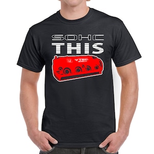 D Series Honda Engine Valve Cover T-Shirt: JDM Vtec SOHC