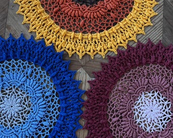 Magrete Crocheted Table Centrepiece Doily