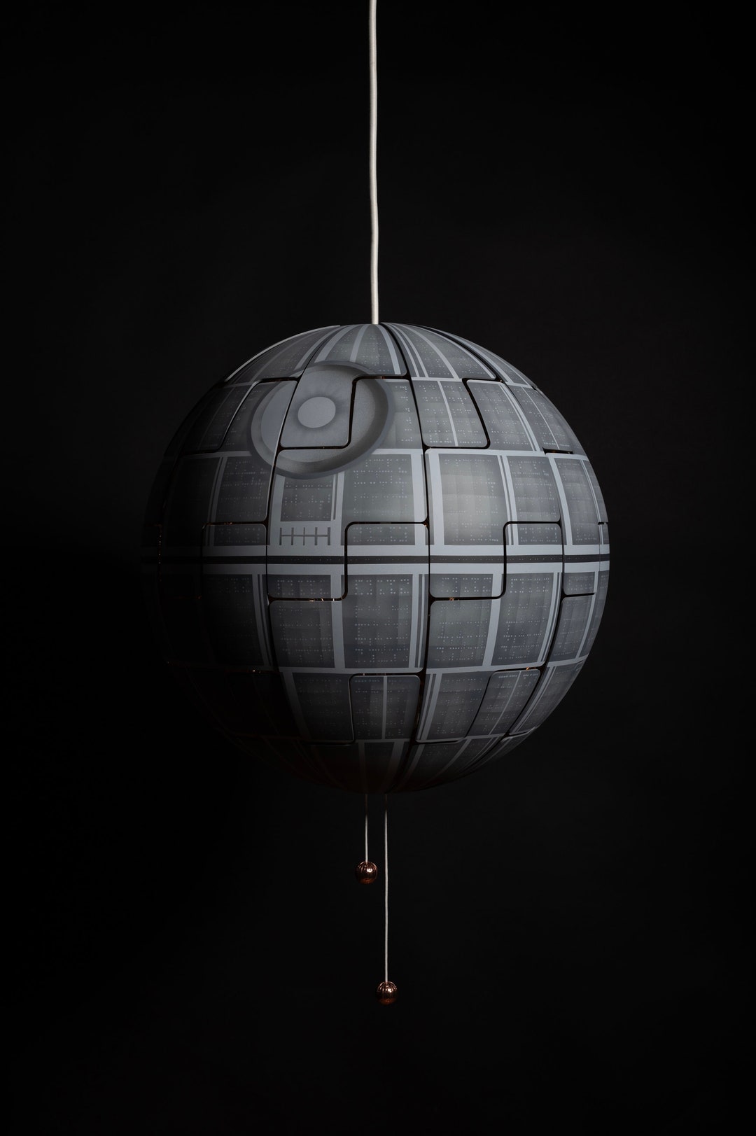 Ikea PS 2014 Star Wars Death Star Exploding Pendant Ceiling Light Lamp  52cm/20