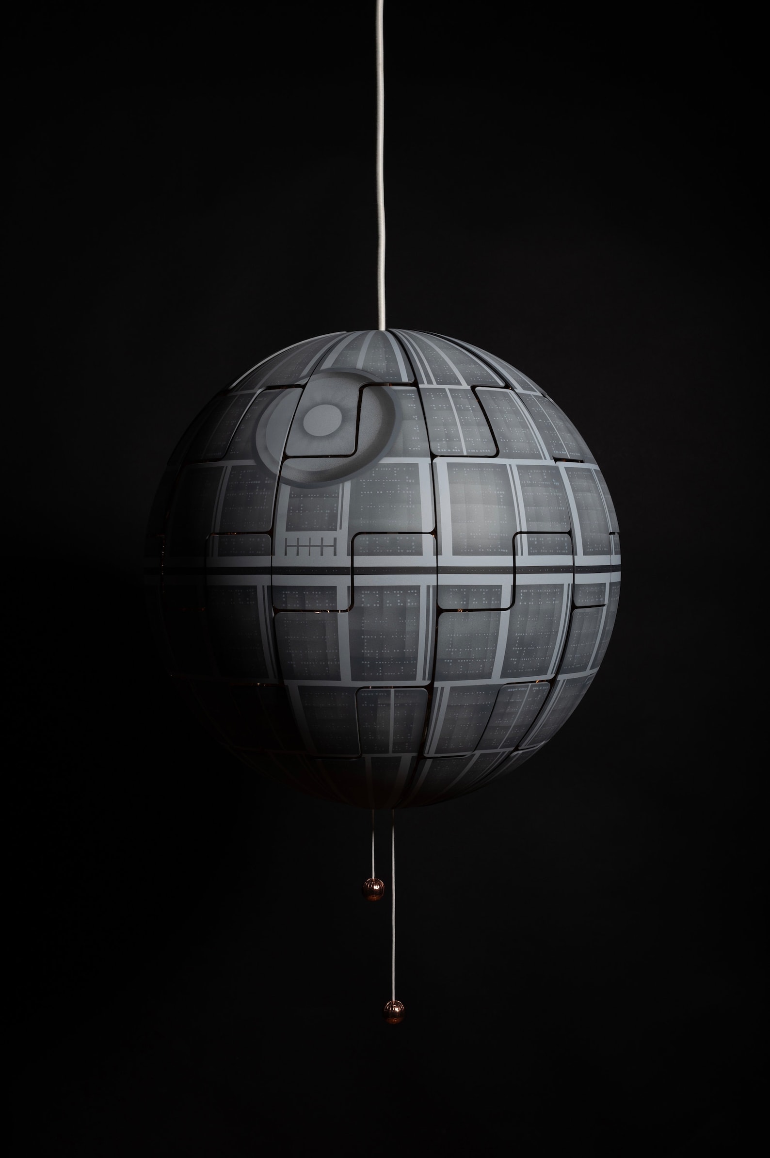 Ikea PS 2014 Star Wars Death Star Exploding Pendant Ceiling Light Lamp ...