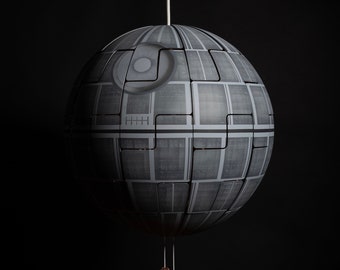 Star Wars Death Star Pendant Lamp 52cm/20" (Special high detailed edition) Ikea PS 2014