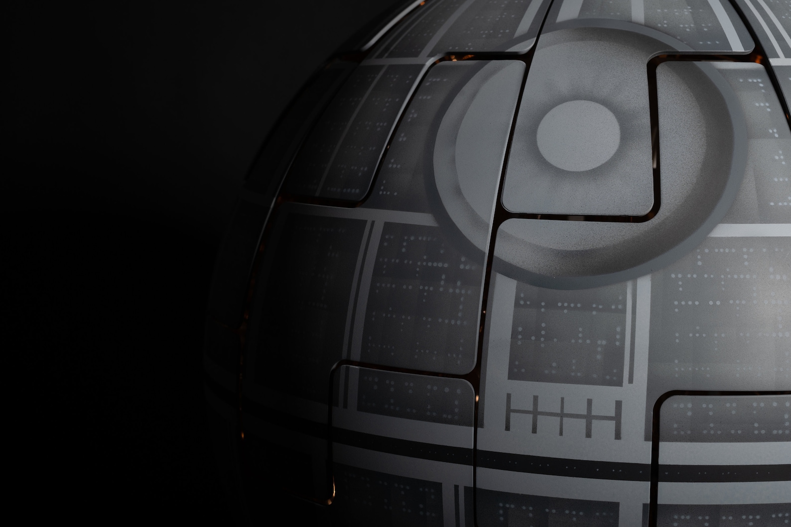 Ikea PS 2014 Star Wars Death Star Exploding Pendant Ceiling Light Lamp ...
