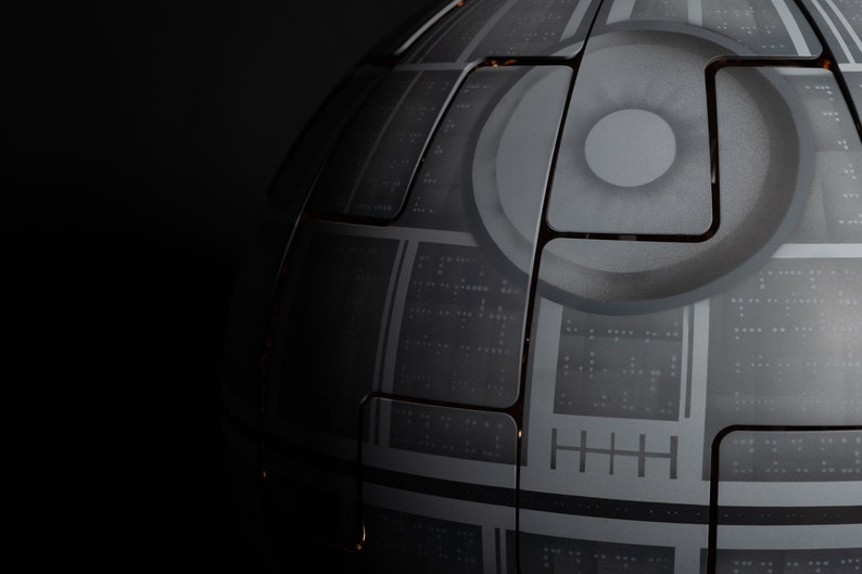 Ikea PS 2014 Star Wars Death Star Exploding Pendant Ceiling Light Lamp ...