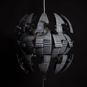 Ikea PS 2014 Star Wars Death Star Exploding Pendant Ceiling Lamp Light ...