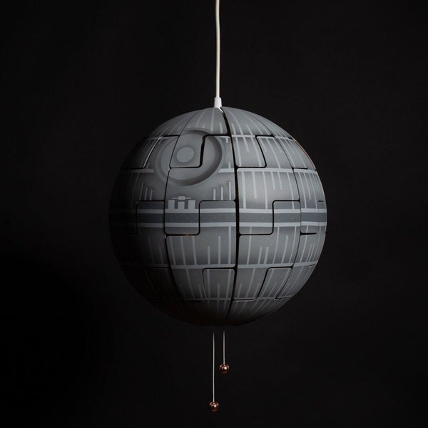 Star Wars Death Star Exploding Pendant Lamp 35cm/14" Ikea PS 2014