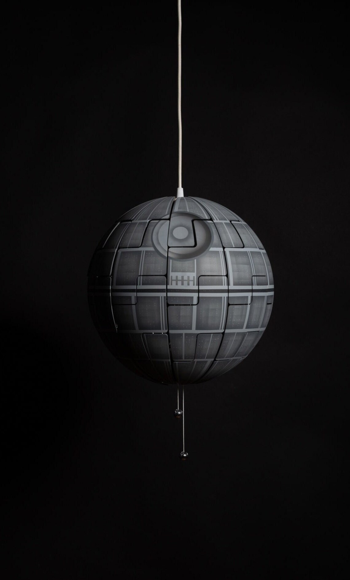 Ikea PS 2014 Star Wars Death Star Exploding Pendant Ceiling Lamp Light ...