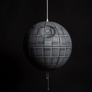Ikea PS 2014 Star Wars Death Star Exploding Pendant Ceiling Lamp Light ...
