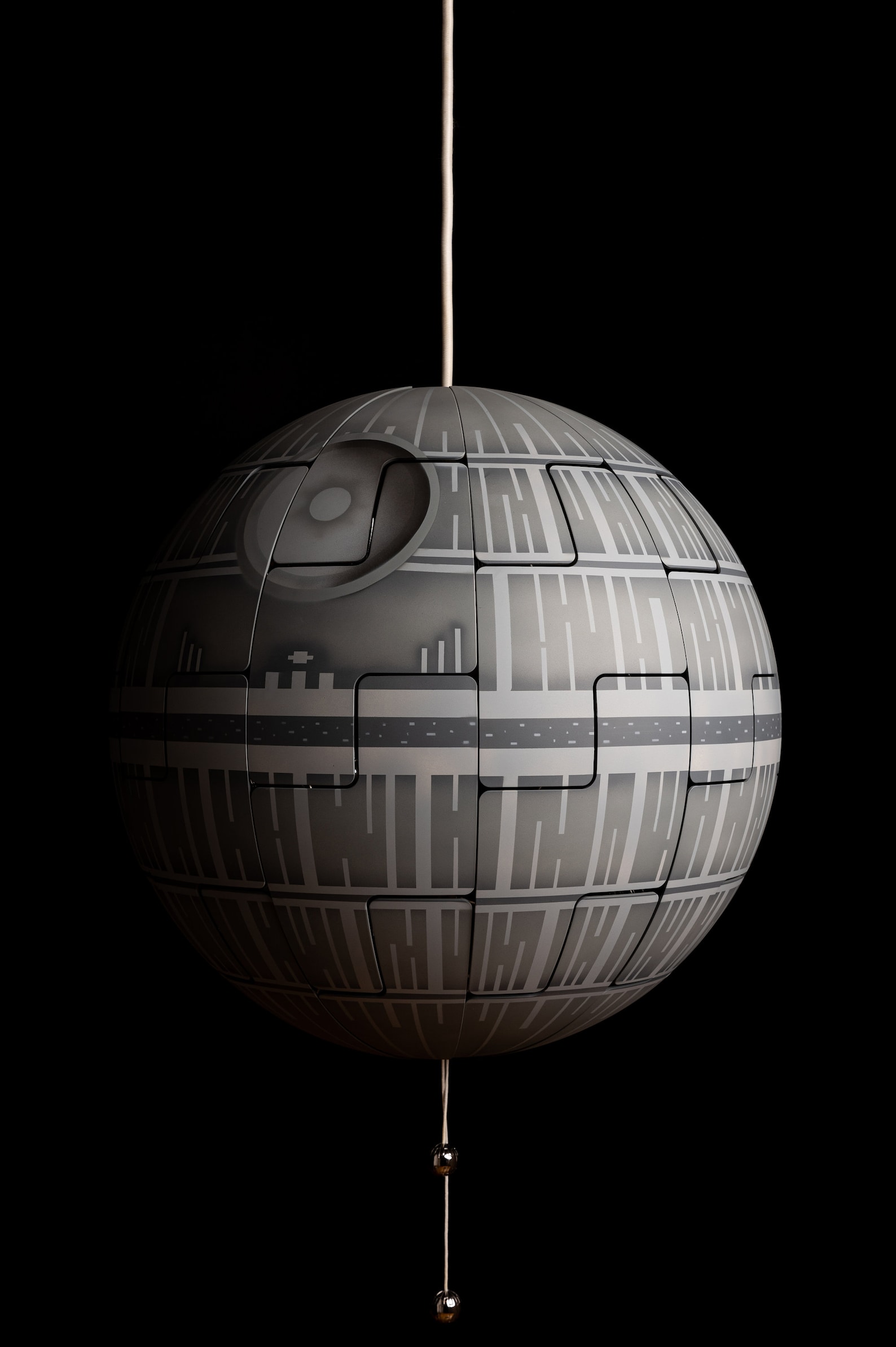IKEA PS 2014 Star Wars Death Star Pendant Lamp 52cm Silver Etsy