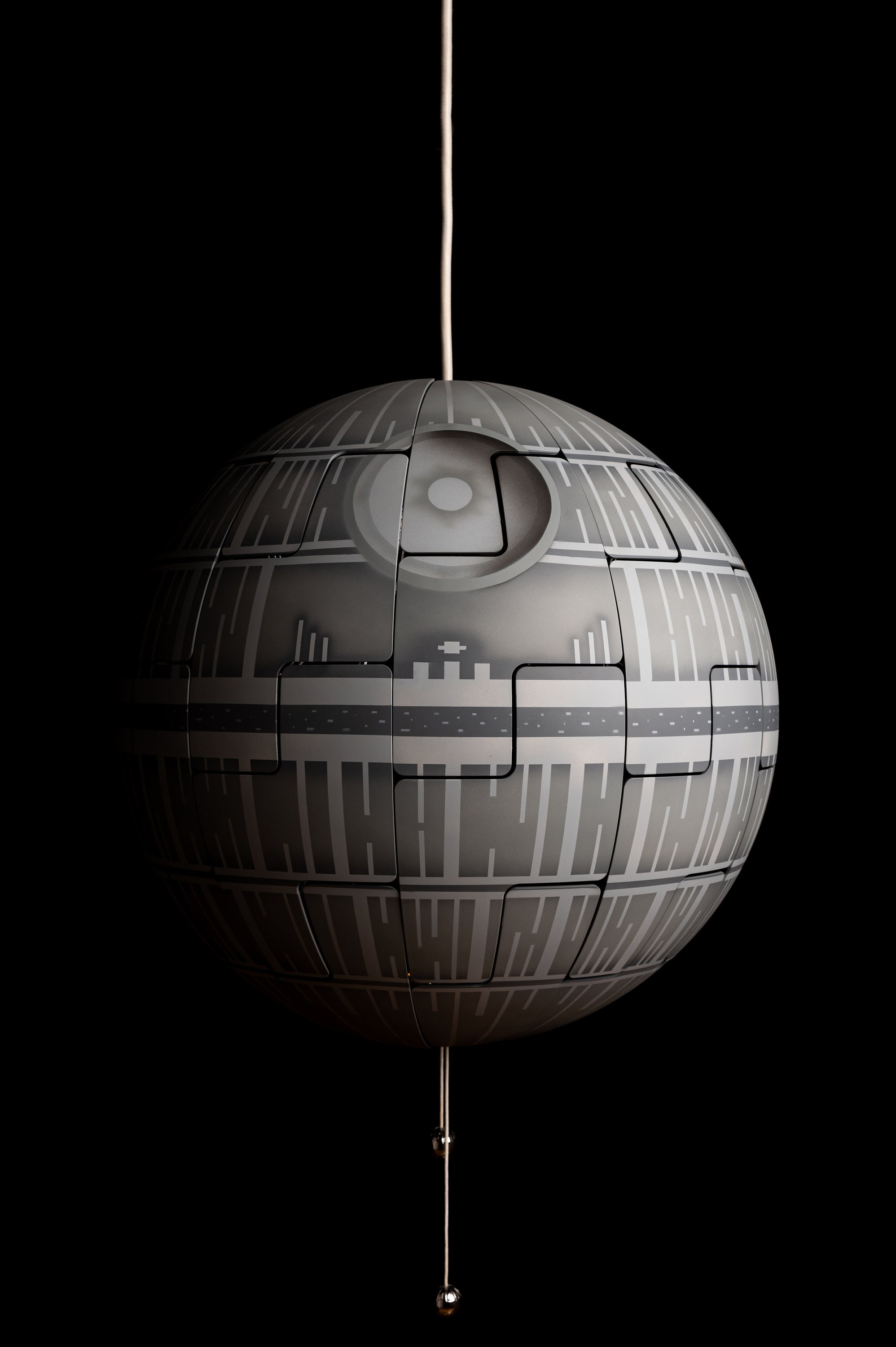 technisch Haringen Een bezoek aan grootouders IKEA PS 2014 Star Wars Death Star Pendant Lamp 52cm Silver - Etsy