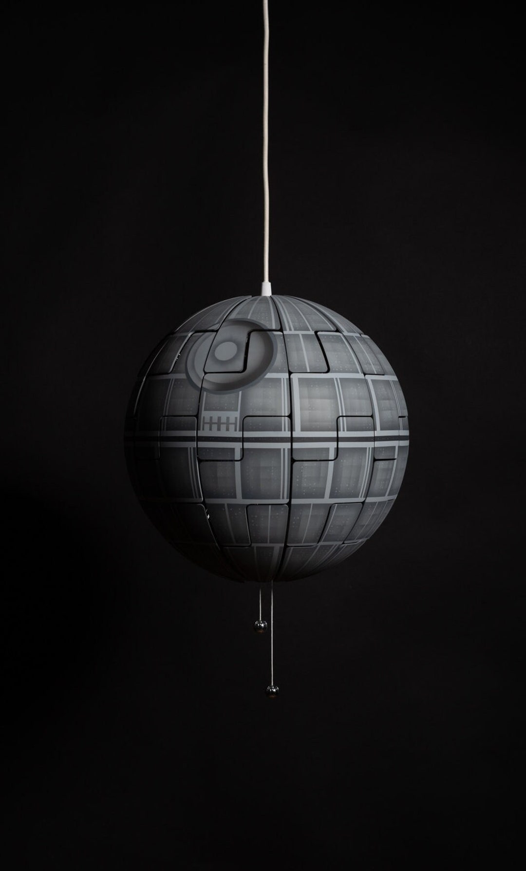 Ikea PS 2014 Star Wars Death Star Exploding Pendant Ceiling Lamp