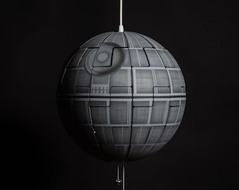 Star Wars Death Star Exploding Pendant Lamp 35cm/14" (Special high detailed edition) Ikea PS 2014