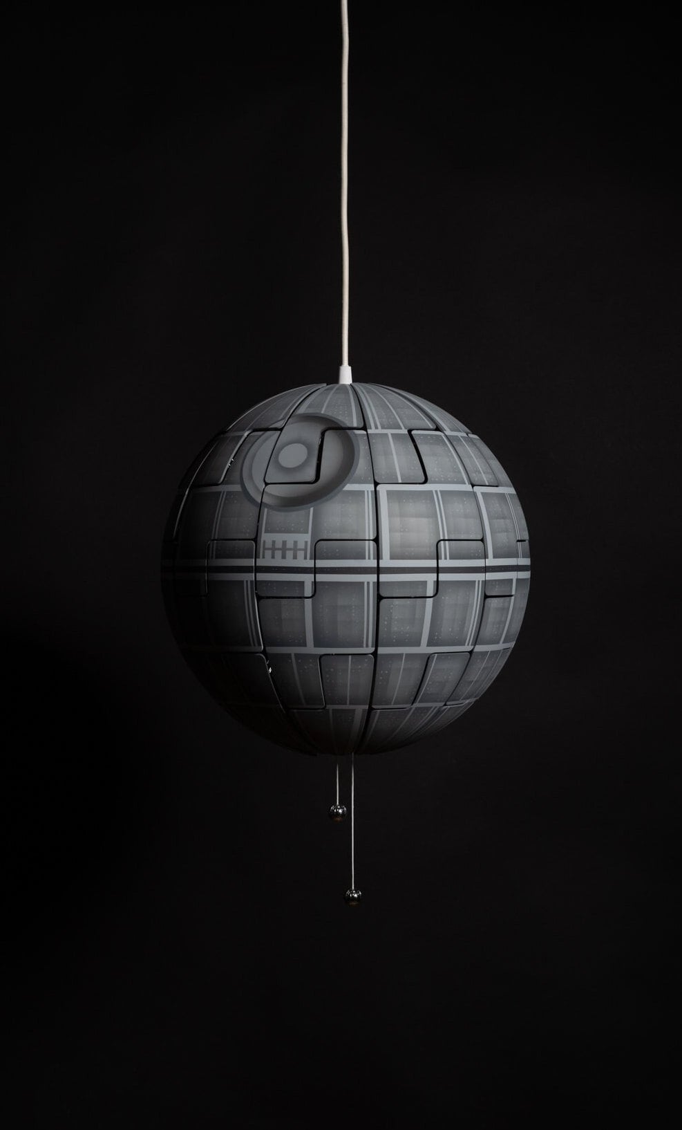 Ikea PS 2014 Star Wars Death Star Exploding Pendant Ceiling Lamp Light ...