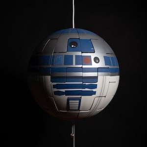 Ikea PS 2014 Star Wars R2-D2 Exploding Pendant Ceiling Lamp Light