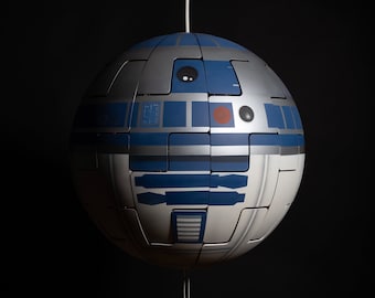 Star Wars R2-D2 Exploding Pendant Lamp 52cm/20" Diameter Ikea PS 2014