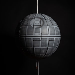 Ikea PS 2014 Star Wars Death Star Exploding Pendant Ceiling Light Lamp ...