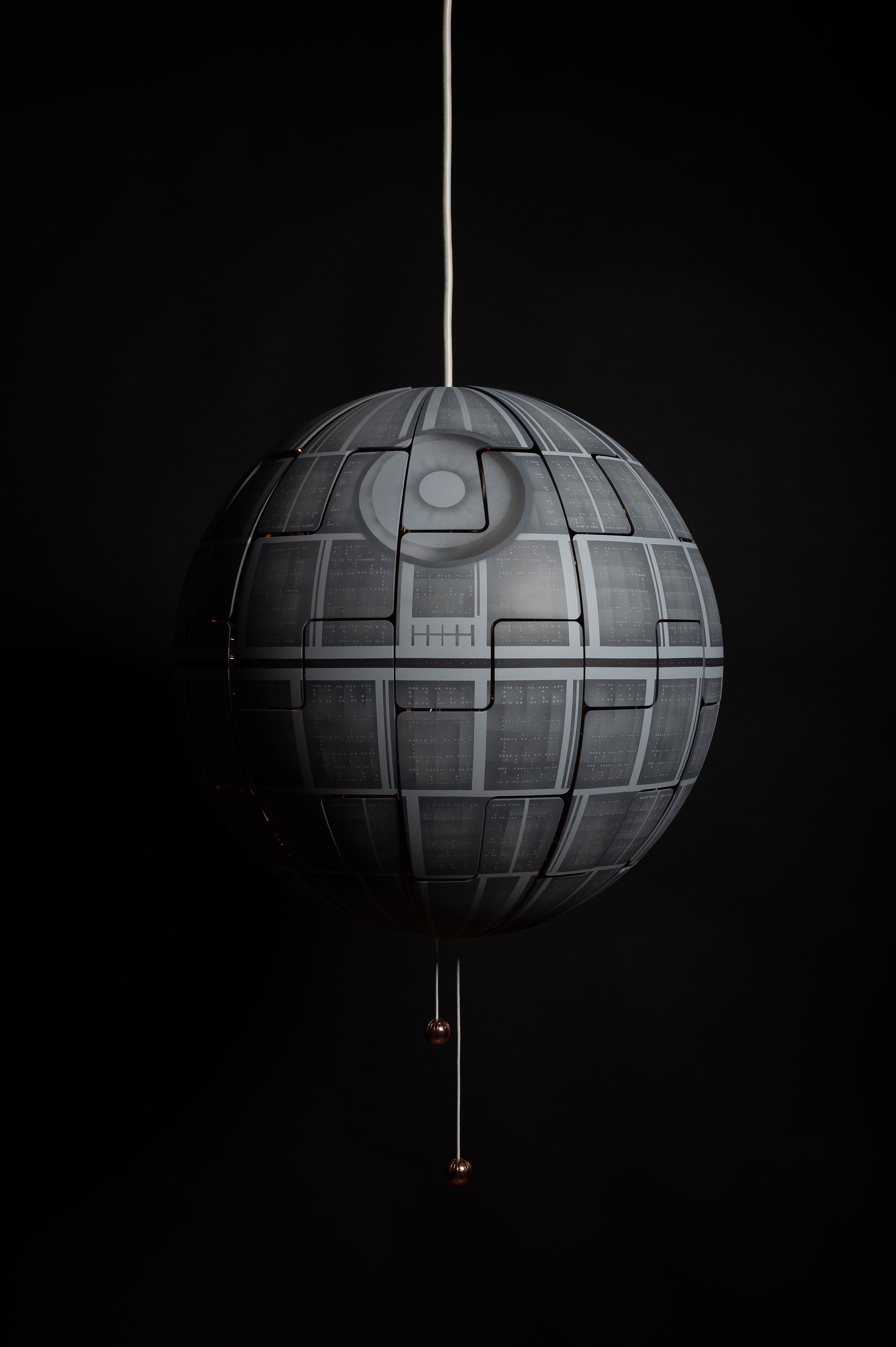 Ikea PS 2014 Star Wars Death Star Exploding Pendant Ceiling Light Lamp ...
