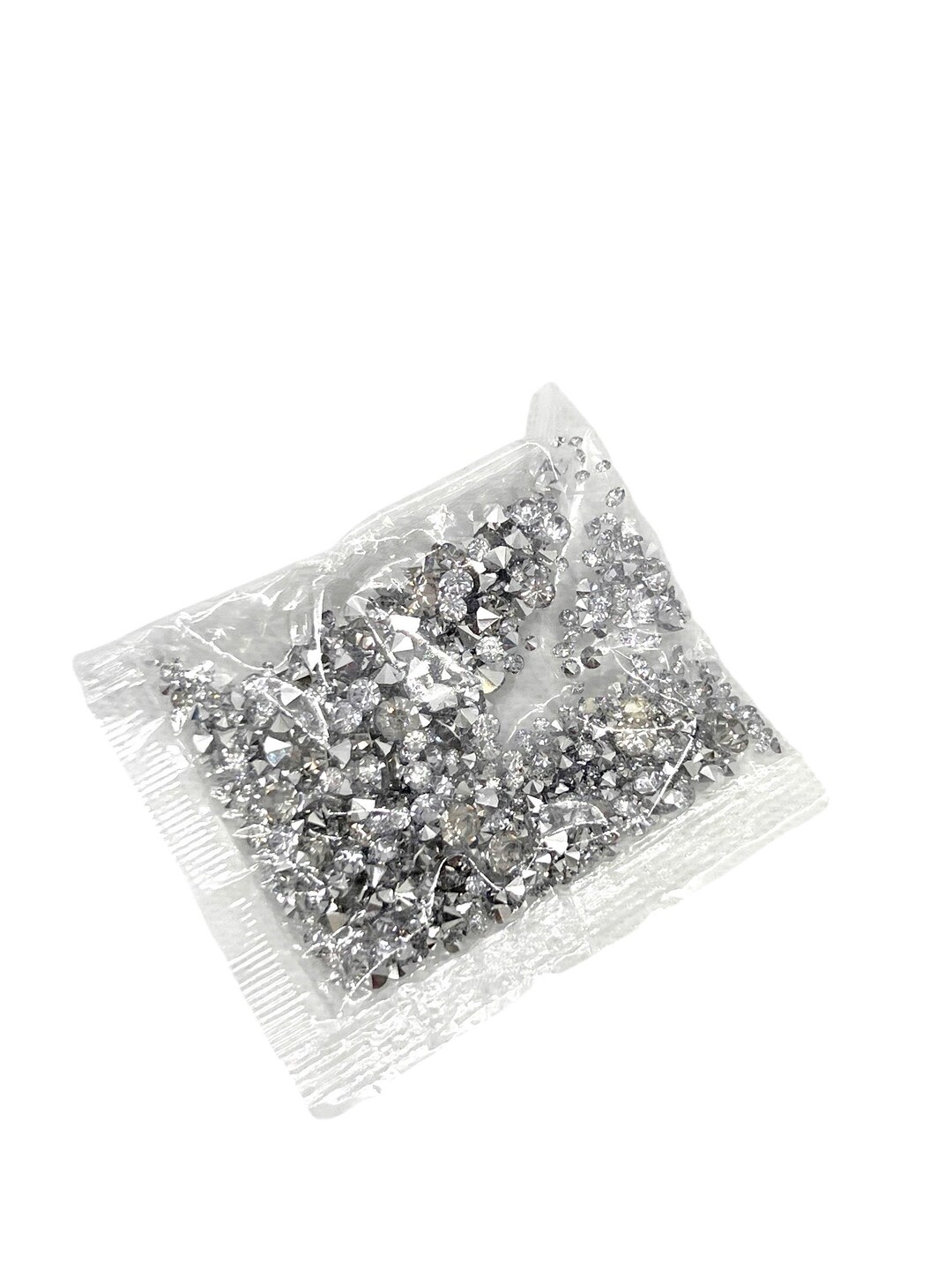 Black or Crystal Resin Point Back Rhinestones Mix Size. - Etsy