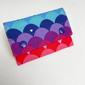 Cartera de tarjeta, billetera Rainbow Pocket, ideal para efectivo y tarjetas, titular de la tarjeta, regalos del día de las madres para la abuela niñera, billetera lgbt