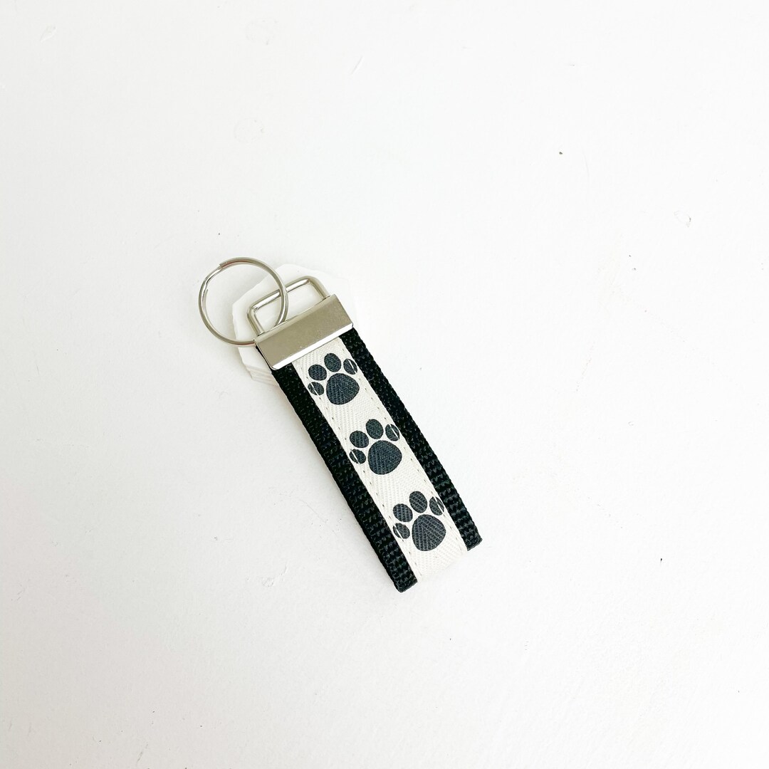 Dog Paw Print Keyring Mum Mothers Day Gifts Dog Lover Gift Etsy
