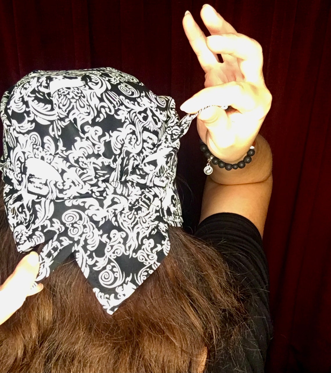 Bandana Face Cover Head Band Neck Band Scarf Top Etsy