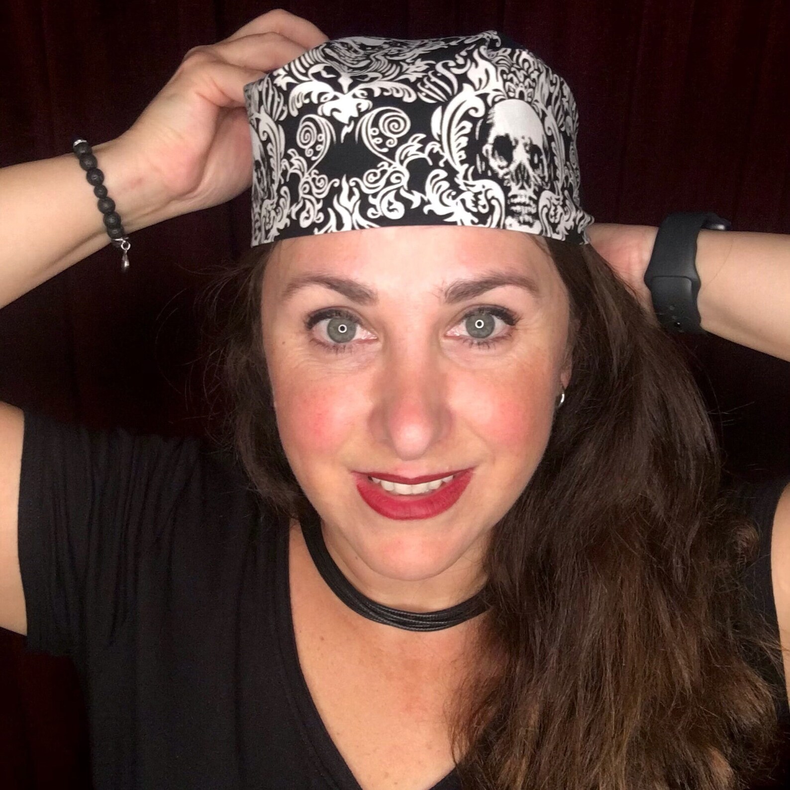 Bandana Face Cover Head Band Neck Band Scarf Top Etsy